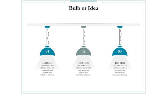 Pitch Deck For Raising Funds From Product Crowdsourcing Bulb Or Idea Guidelines PDF