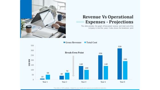 Pitch Deck For Seed Financing Revenue Vs Operational Expenses Projections Ppt Show Outline PDF Pitch Deck For Seed Financing Revenue Vs Operational Expenses Projections Ppt Show Outline PDF