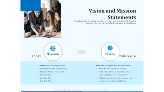 Pitch Deck For Seed Financing Vision And Mission Statements Ppt File Samples PDF Pitch Deck For Seed Financing Vision And Mission Statements Ppt File Samples PDF