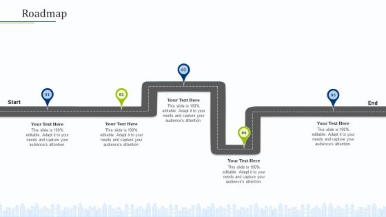 Pitch Deck To Draw External Capital From Commercial Banking Institution Roadmap Icons PDF Pitch Deck To Draw External Capital From Commercial Banking Institution Roadmap Icons PDF
