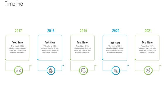 Pitch Deck To Raise Funding From Secondary Market Timeline Ppt Show Deck PDF