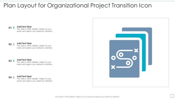 Plan Layout For Organizational Project Transition Icon Designs PDF Plan Layout For Organizational Project Transition Icon Designs PDF