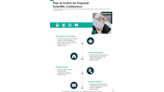 Plan Of Action For Proposal Scientific Conference One Pager Sample Example Document Plan Of Action For Proposal Scientific Conference One Pager Sample Example Document