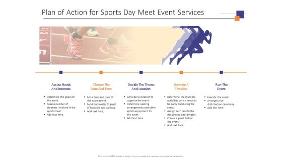 Plan Of Action For Sports Day Meet Event Services Ppt PowerPoint Presentation Show Design Inspiration Plan Of Action For Sports Day Meet Event Services Ppt PowerPoint Presentation Show Design Inspiration