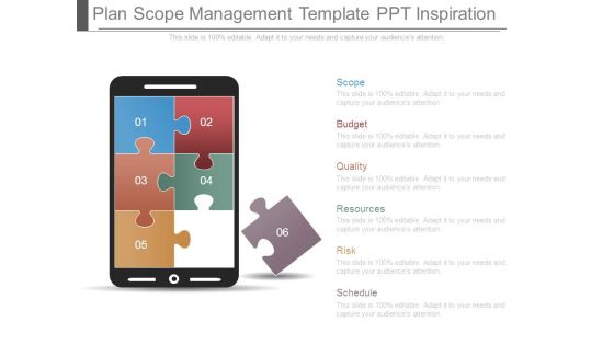 Plan Scope Management Template Ppt Inspiration Plan Scope Management Template Ppt Inspiration