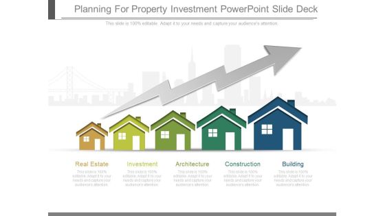 Planning For Property Investment Powerpoint Slide Deck Planning For Property Investment Powerpoint Slide Deck
