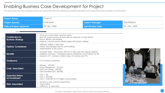 Playbook For Project Product Administration Enabling Business Case Development For Project Elements PDF Playbook For Project Product Administration Enabling Business Case Development For Project Elements PDF