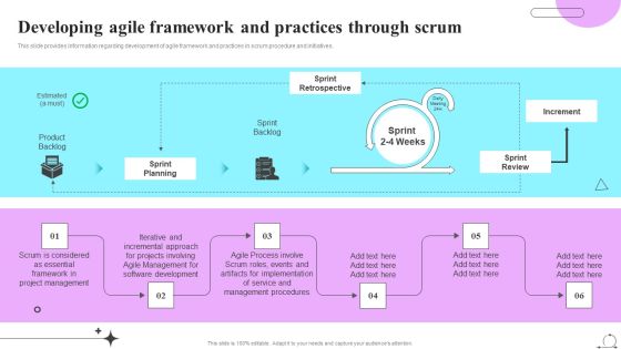 Playbook For Sprint Agile Developing Agile Framework And Practices Through Scrum Professional PDF Playbook For Sprint Agile Developing Agile Framework And Practices Through Scrum Professional PDF
