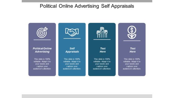 Political Online Advertising Self Appraisals Ppt PowerPoint Presentation Infographic Template Picture