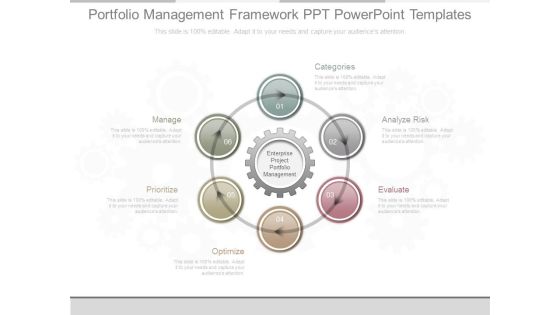 Portfolio Management Framework Ppt Powerpoint Templates