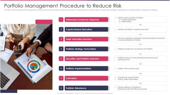 Portfolio Management Procedure To Reduce Risk Portrait PDF Portfolio Management Procedure To Reduce Risk Portrait PDF