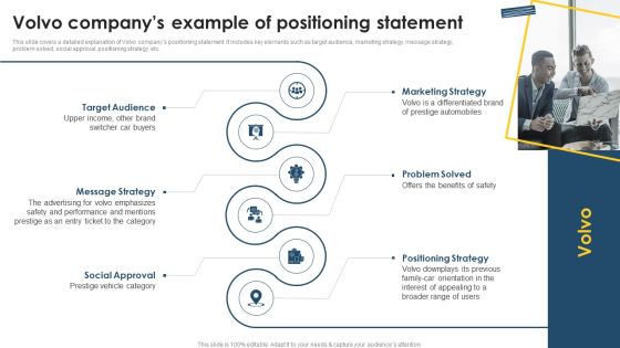 Positioning Techniques To Improve Volvo Companys Example Of Positioning Statement Mockup PDF Positioning Techniques To Improve Volvo Companys Example Of Positioning Statement Mockup PDF