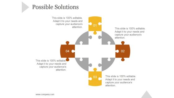 Possible Solutions Ppt PowerPoint Presentation Deck Possible Solutions Ppt PowerPoint Presentation Deck