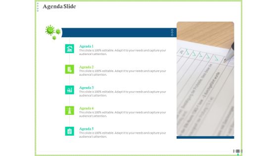Post COVID Recovery Strategy Oil Gas Industry Agenda Slide Graphics PDF