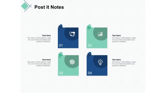 post it notes business ppt powerpoint presentation icon ideas