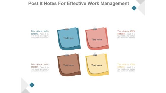 Post It Notes For Effective Work Management Ppt PowerPoint Presentation Portfolio Post It Notes For Effective Work Management Ppt PowerPoint Presentation Portfolio