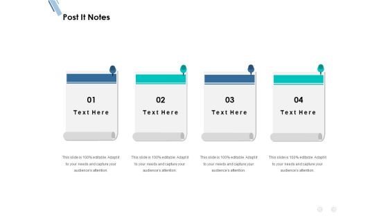Post It Notes Ppt PowerPoint Presentation File Background Designs