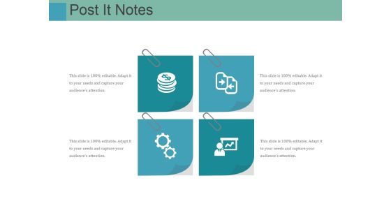 Post It Notes Ppt PowerPoint Presentation Portfolio Maker