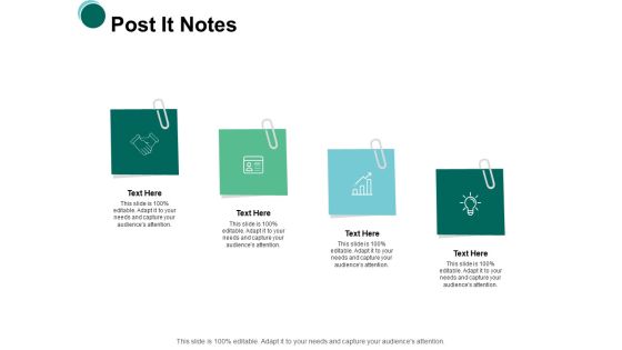 Post It Notes Sticky Notes Ppt PowerPoint Presentation Show Introduction