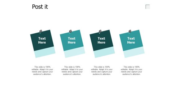 Post It Sticky Notes Ppt PowerPoint Presentation Styles Portfolio