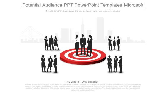 Potential Audience Ppt Powerpoint Templates Microsoft