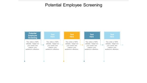 Potential Employee Screening Ppt PowerPoint Presentation Infographics Inspiration Cpb Potential Employee Screening Ppt PowerPoint Presentation Infographics Inspiration Cpb