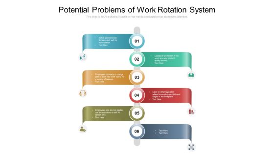Potential Problems Of Work Rotation System Ppt PowerPoint Presentation Gallery Layout Ideas PDF