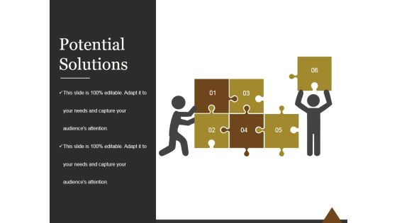 Potential Solutions Ppt PowerPoint Presentation Diagrams Potential Solutions Ppt PowerPoint Presentation Diagrams
