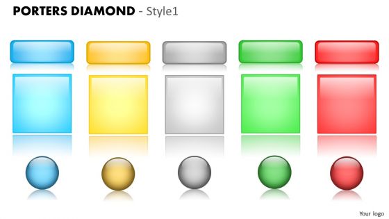 PowerPoint Presentation Sales Porters Diamond Ppt Backgrounds