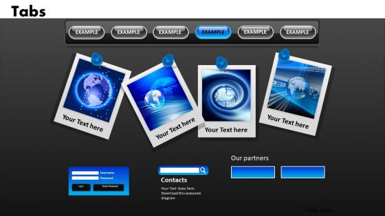PowerPoint Template Diagram Tabs Ppt Design PowerPoint Template Diagram Tabs Ppt Design