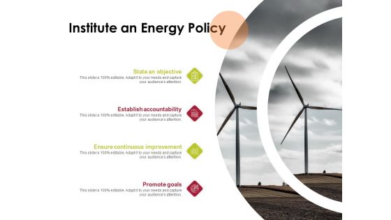Power Management System And Technology Institute An Energy Policy Ppt PowerPoint Presentation Icon Deck PDF