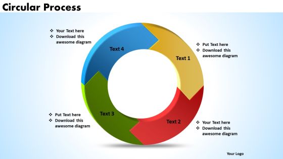 Ppt 4 Stages Circular Process Free PowerPoint Template Templates Ppt 4 Stages Circular Process Free PowerPoint Template Templates