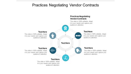 Practices Negotiating Vendor Contracts Ppt PowerPoint Presentation Infographic Template Graphics Example Cpb Pdf