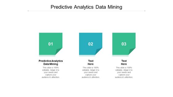 Predictive Analytics Data Mining Ppt PowerPoint Presentation Infographic Template Inspiration Cpb