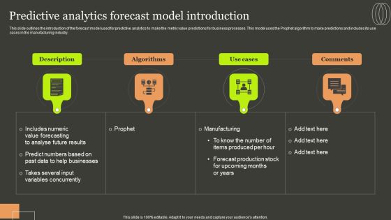 Predictive Analytics Methods Predictive Analytics Forecast Model Introduction Rules PDF