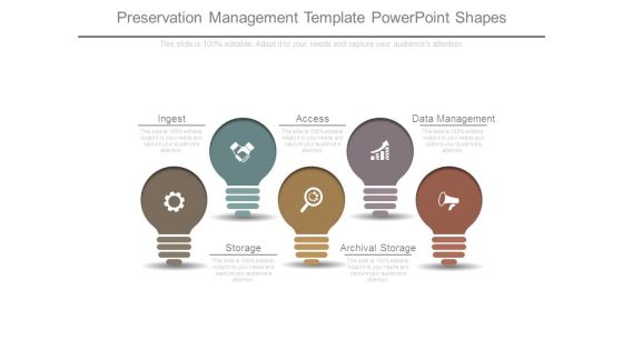 Preservation Management Template Powerpoint Shapes Preservation Management Template Powerpoint Shapes