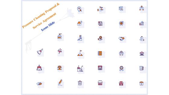 Pressure Cleaning Proposal And Service Agreement Icons Slide Clipart PDF Pressure Cleaning Proposal And Service Agreement Icons Slide Clipart PDF