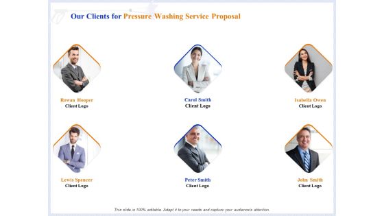 Pressure Cleaning Proposal And Service Agreement Our Clients For Pressure Washing Service Proposal Background PDF Pressure Cleaning Proposal And Service Agreement Our Clients For Pressure Washing Service Proposal Background PDF