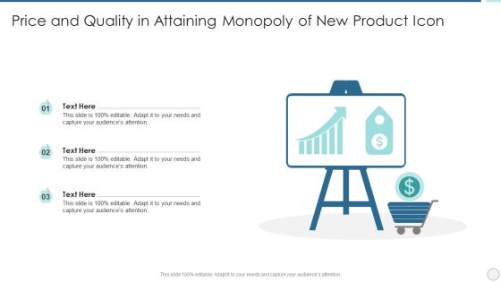 Price And Quality In Attaining Monopoly Of New Product Icon Slides PDF Price And Quality In Attaining Monopoly Of New Product Icon Slides PDF