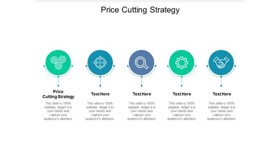 Price Cutting Strategy Ppt PowerPoint Presentation Infographics Brochure