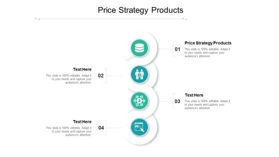 Price Strategy Products Ppt PowerPoint Presentation Slides Download Cpb Pdf