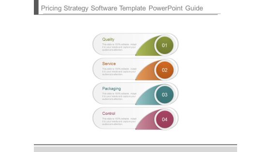 Pricing Strategy Software Template Powerpoint Guide Pricing Strategy Software Template Powerpoint Guide