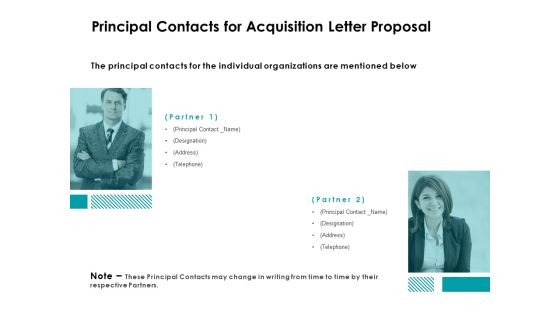 Principal Contacts For Acquisition Letter Proposal Ppt Powerpoint Presentation Infographic Template Maker Principal Contacts For Acquisition Letter Proposal Ppt Powerpoint Presentation Infographic Template Maker