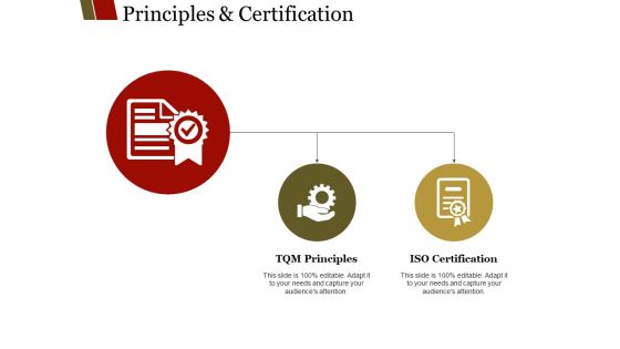 Principles And Certification Ppt PowerPoint Presentation File Samples