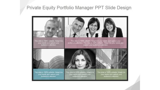 Private Equity Portfolio Manager Ppt PowerPoint Presentation Slides Private Equity Portfolio Manager Ppt PowerPoint Presentation Slides