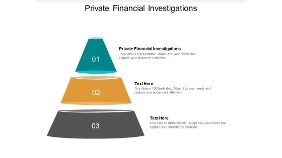 Private Financial Investigations Ppt PowerPoint Presentation Pictures Summary Cpb
