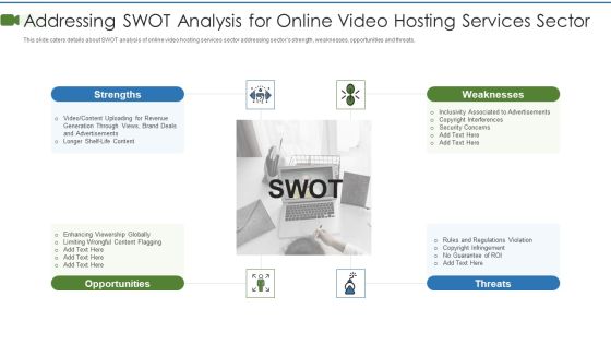 Private Video Streaming Platform Capital Fundraising Pitch Deck Addressing Swot Analysis Designs PDF Private Video Streaming Platform Capital Fundraising Pitch Deck Addressing Swot Analysis Designs PDF