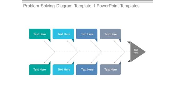 Problem Solving Diagram Template 1 Powerpoint Templates