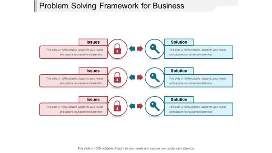 Problem Solving Framework For Business Ppt PowerPoint Presentation Infographics Graphics Design PDF Problem Solving Framework For Business Ppt PowerPoint Presentation Infographics Graphics Design PDF