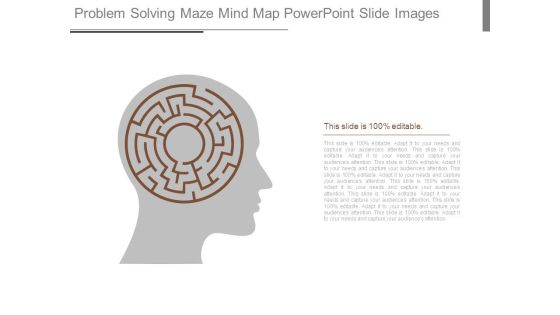 Problem Solving Maze Mind Map Powerpoint Slide Images Problem Solving Maze Mind Map Powerpoint Slide Images